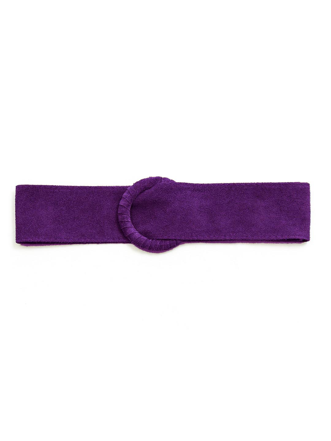 CINTURA IN CAMOSCIO REGOLABILE, MADE IN ITALY